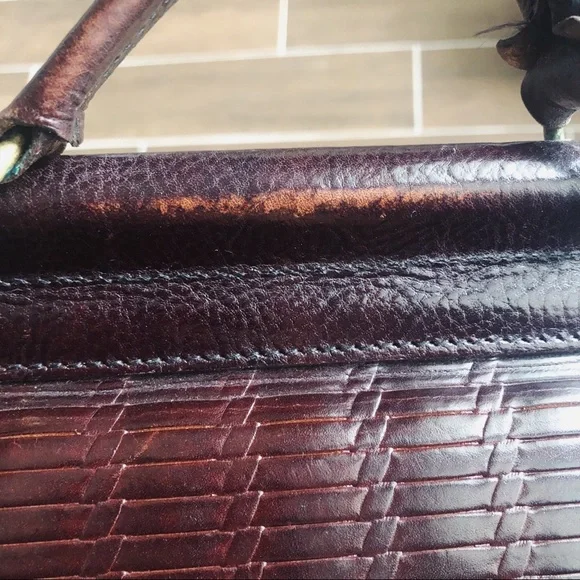 SOLD | Vintage Jack Georges Leather Messenger Bag - Picture 7 of 9